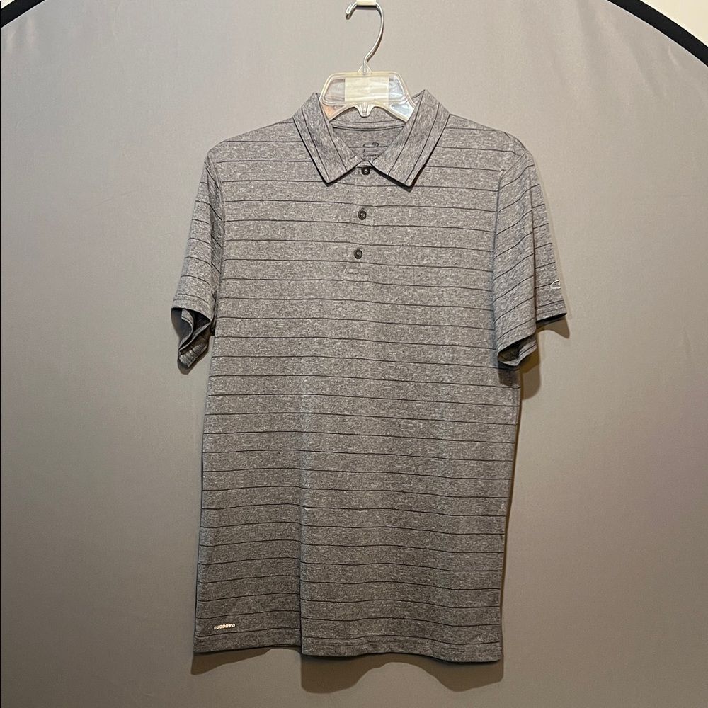 Champion Gray Striped Polo Shirt Boys XL